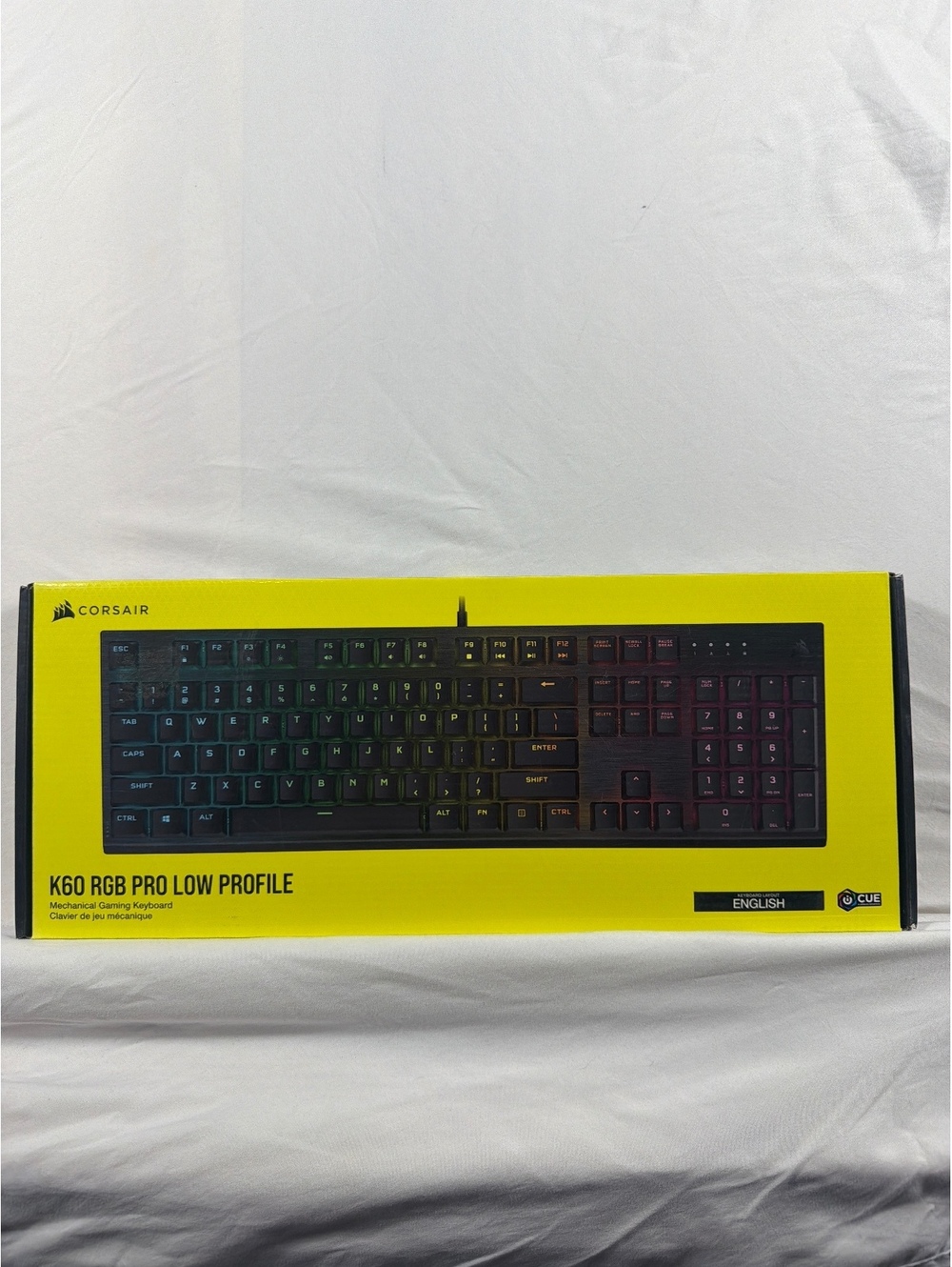 Corsair K60 RGB PRO Low Profile Mechanical Gaming Keyboard